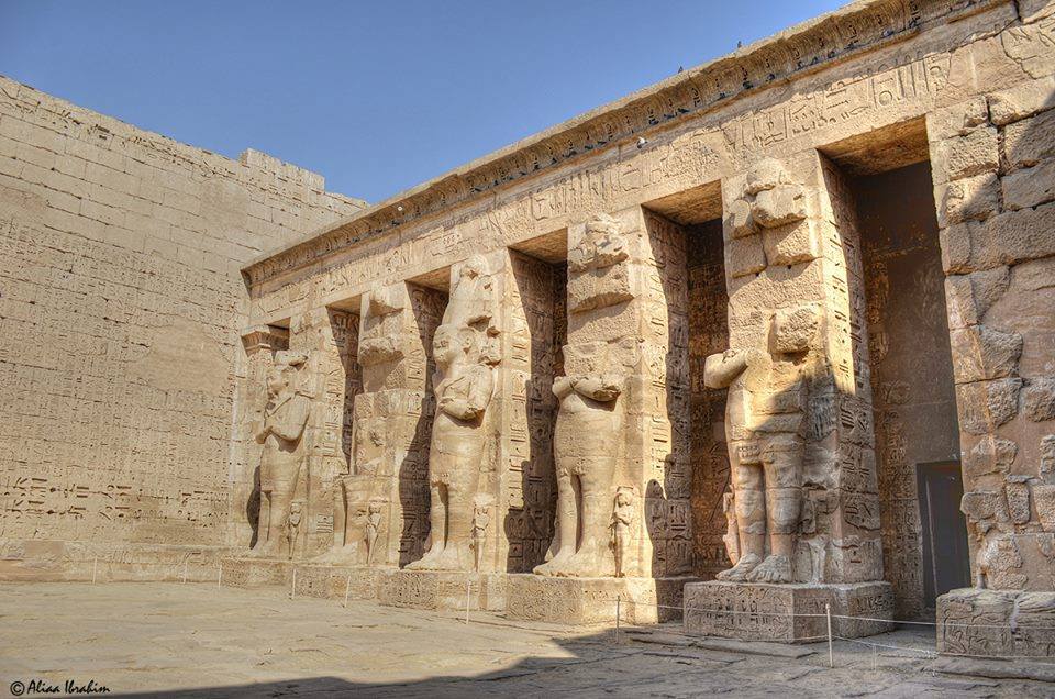 معبد رمسيس الثالث بالأقصر